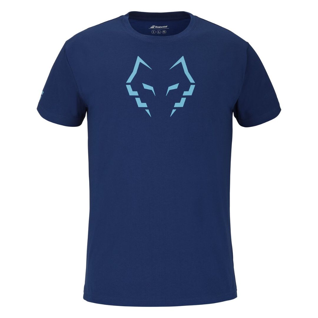Babolat Cotton Tee Lebrón Estate Blue